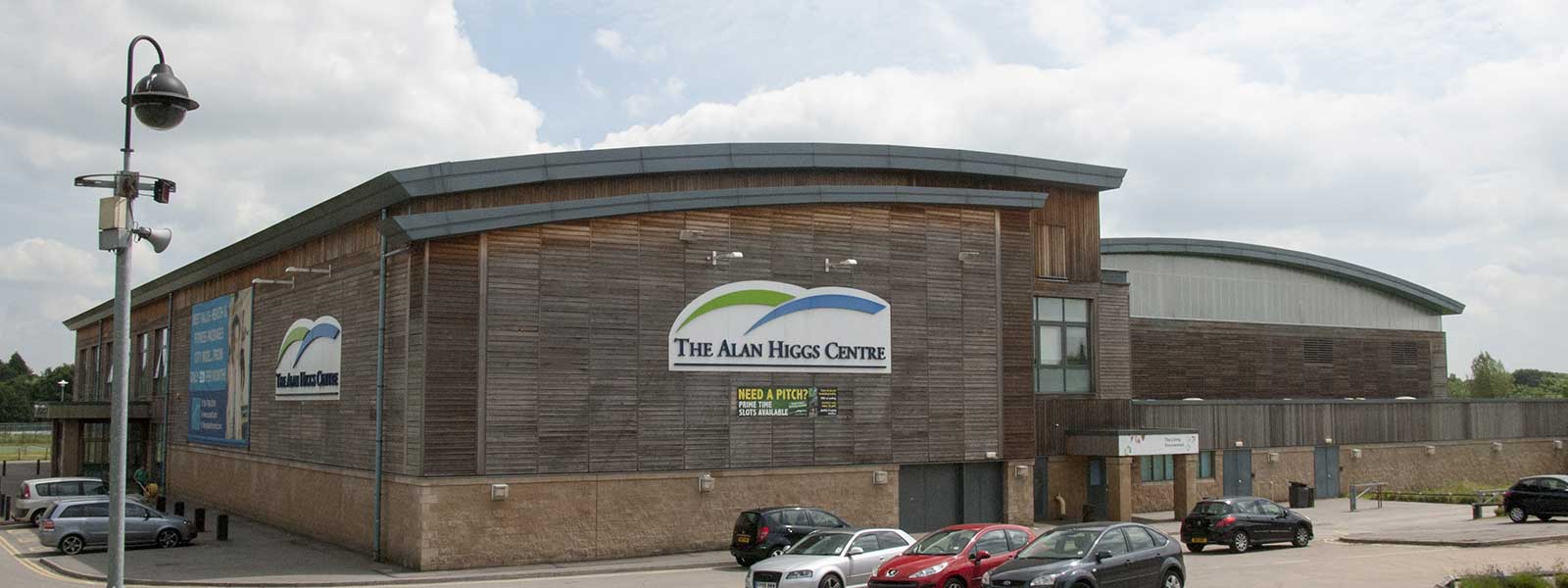 The Alan Higgs Centre - Right side of building